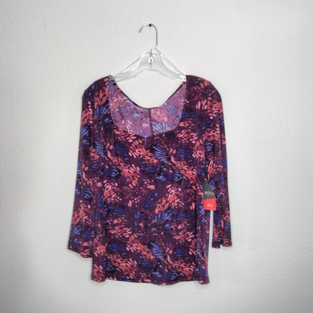 Bold Elements Blouse. Extra Large. Color: Multico… - image 1